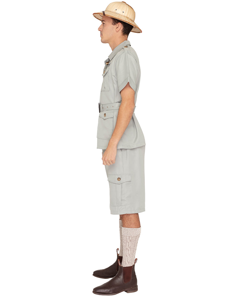 Safari Suit Deluxe Adult Plus Size Costume