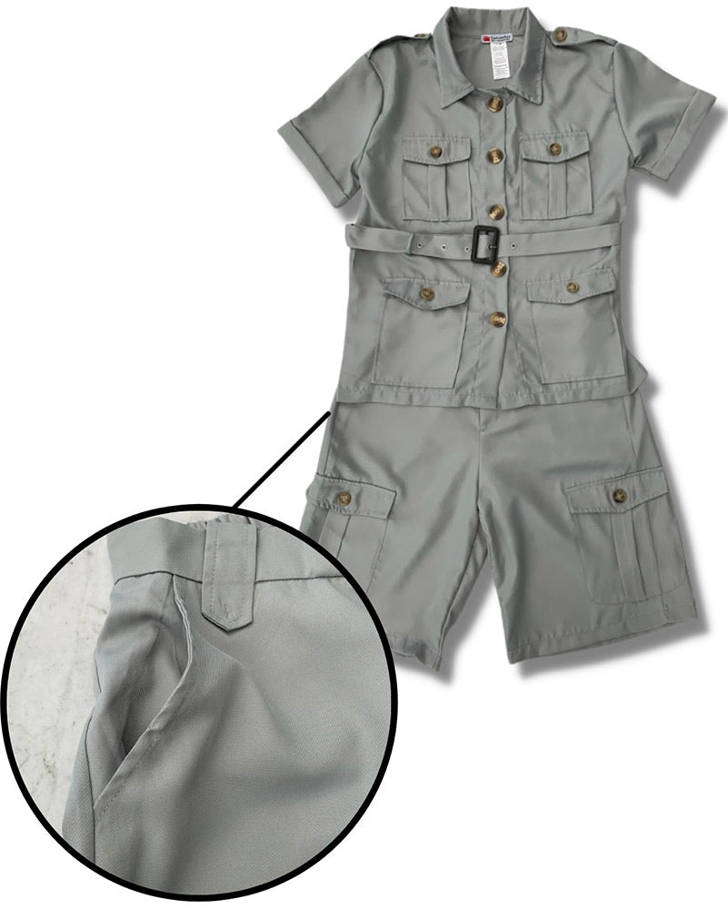 Safari Suit Deluxe Adult Plus Size Costume