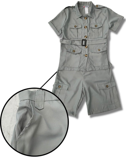 Safari Suit Deluxe Toddler Costume