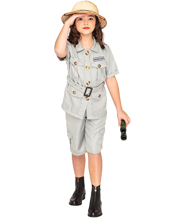 Safari Suit Deluxe Kids Costume - Main Image