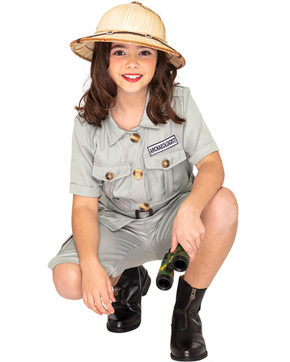 Safari Suit Deluxe Kids Book Week Costume