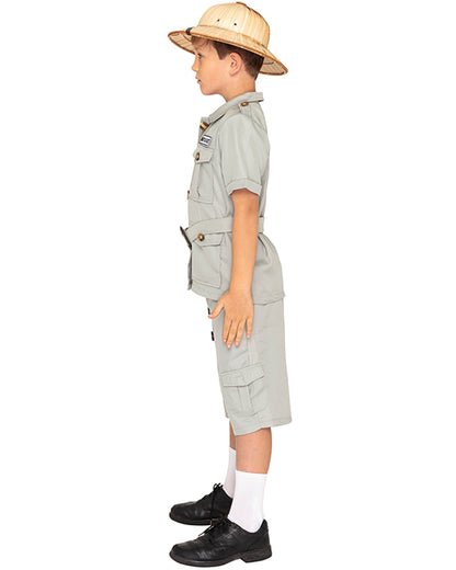 Safari Suit Deluxe Kids Book Week Costume
