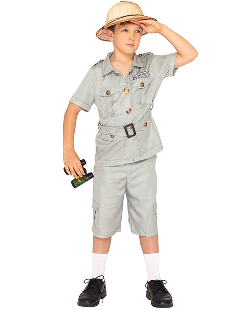 Safari Suit Deluxe Kids Book Week Costume
