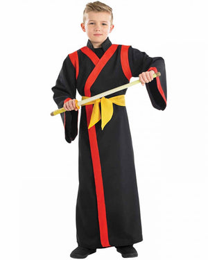 Samurai Ninja Robe Kids Costume