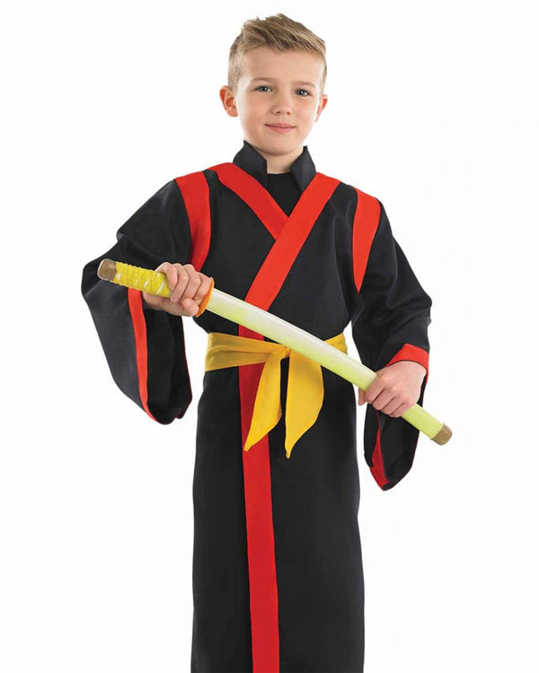 Samurai Ninja Robe Kids Costume