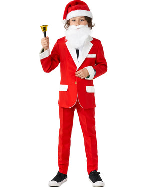 Christmas Santa Faux Fur Boys Suitmeister