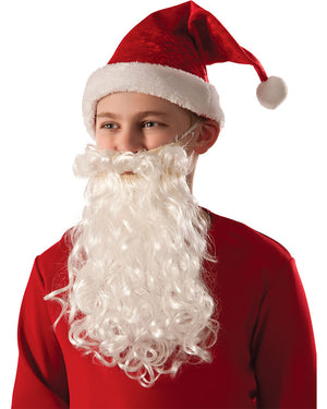 Christmas Santa Kids Beard and Moustache