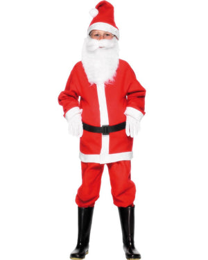 Santa Suit Classic Boys Christmas Costume