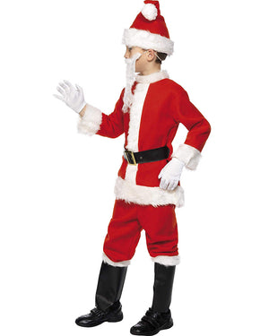 Santa Suit Deluxe Kids Christmas Costume