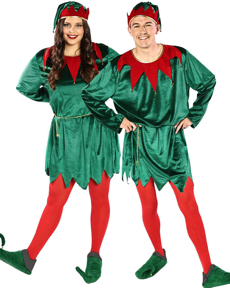 Santas Favourite Elf Adult Plus Size Christmas Costume