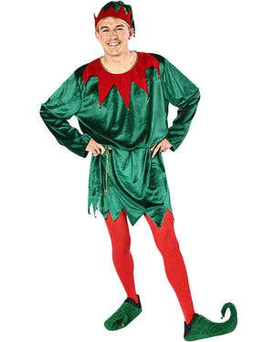 Santas Favourite Elf Adult Christmas Costume