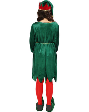 Santas Favourite Elf Kids Christmas Costume