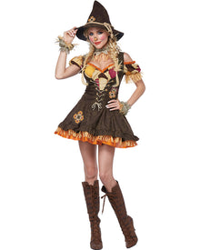 Sassy Scarecrow Womens Halloween Costume