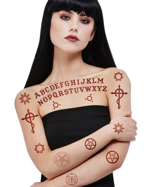 Satanic Tattoo Transfers