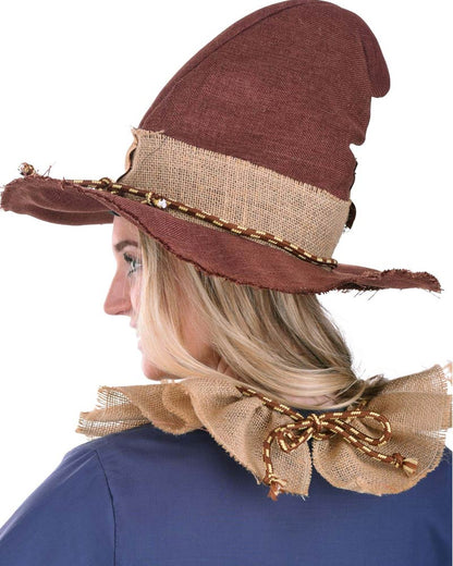 Scarecrow Deluxe Hat and Collar Set