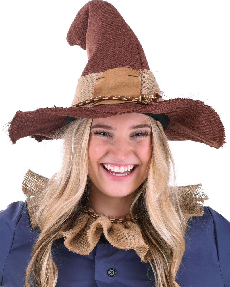 Scarecrow Deluxe Hat and Collar Set
