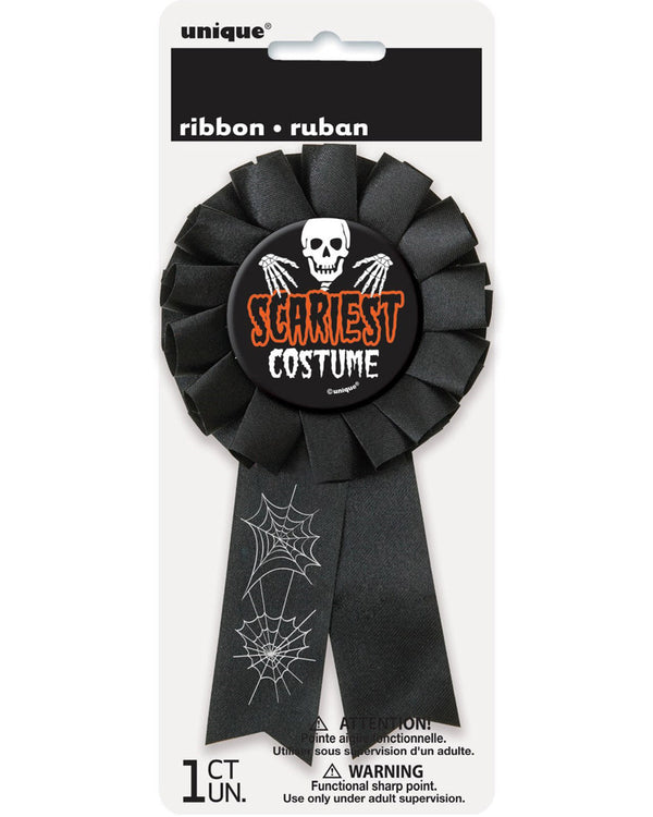 Scariest Costume Award Ribbon