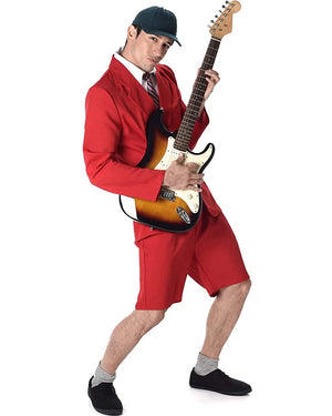 Red School Boy Rocker Mens Costume