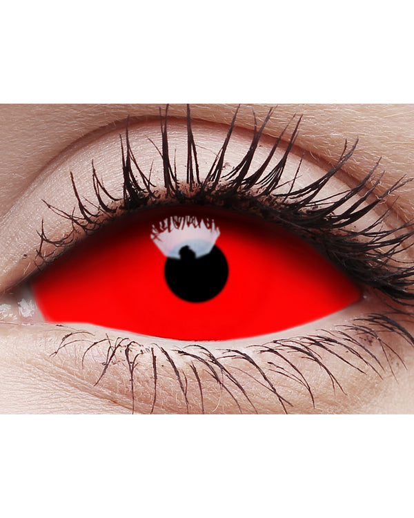 Cyclops Sclera 22mm Red Contact Lenses