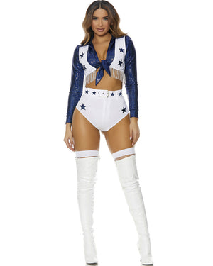 Seeing Stars Cheerleader Womens Costume