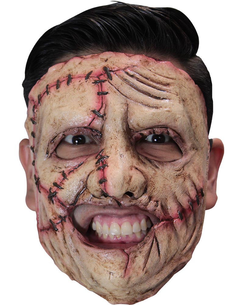 Serial Killer Sitched Up Deluxe Half Mask