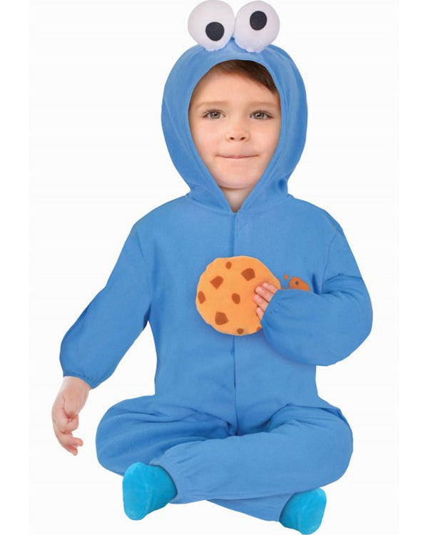 Sesame Street Cookie Monster Jumpsuit Toddler Costume