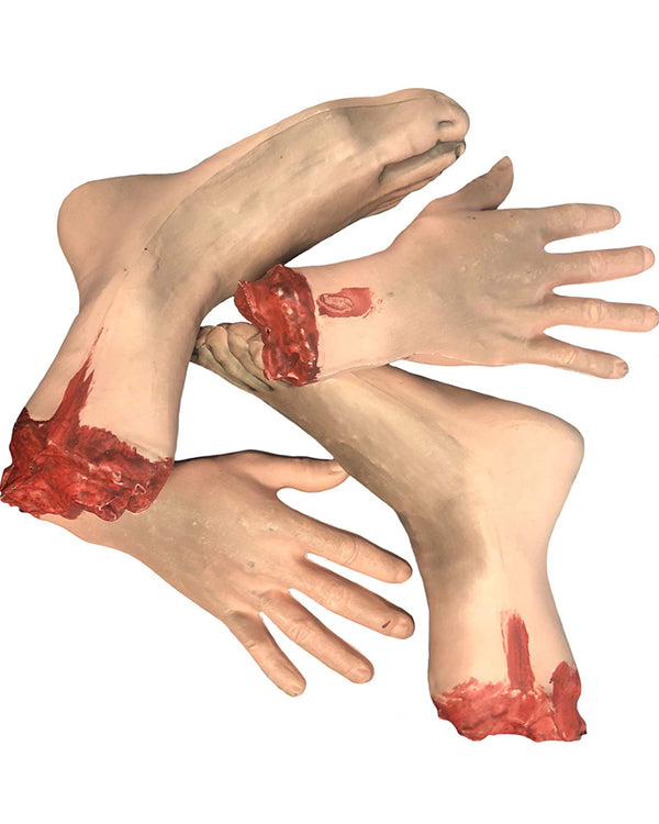 Severed Hands and Feet Prop