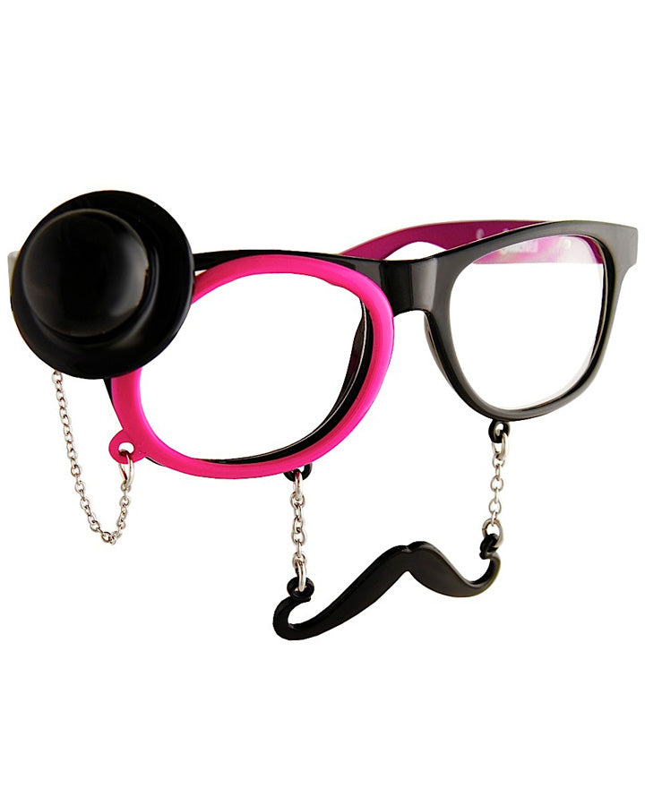 So Classy Glasses with Monocle
