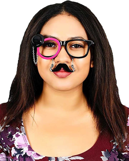 So Classy Glasses with Monocle