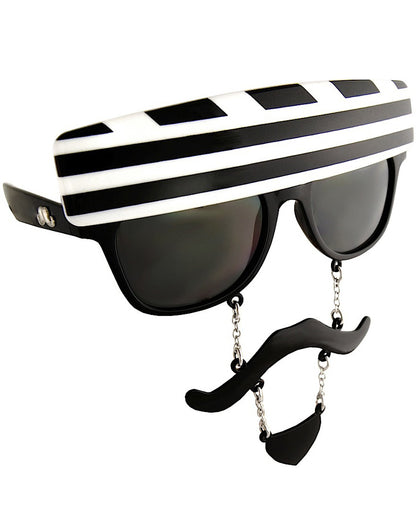 Prisoner Glasses with Stache