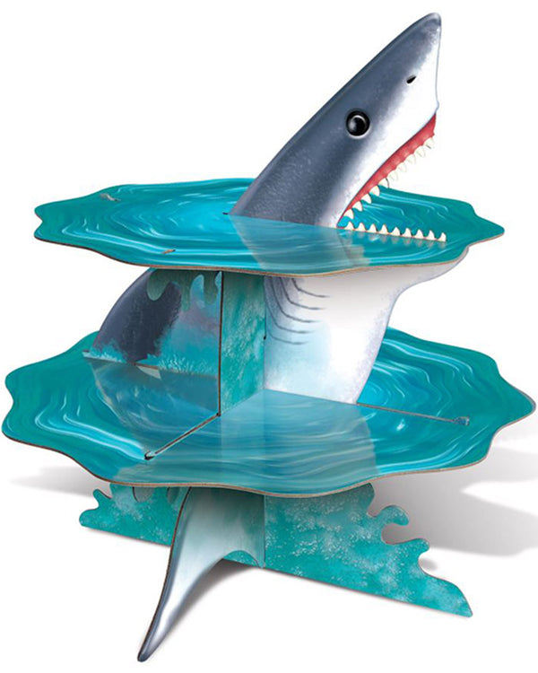 Shark 35cm Cupcake Stand