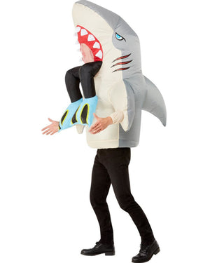 Shark and Diver Inflatable Adult Costume