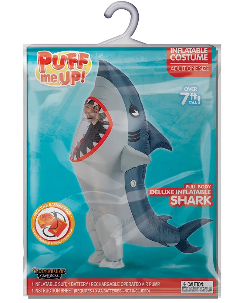 Shark Inflatable Adult Costume