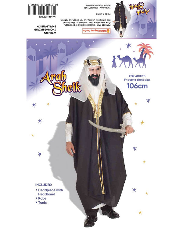 Sheikh Mens Costume