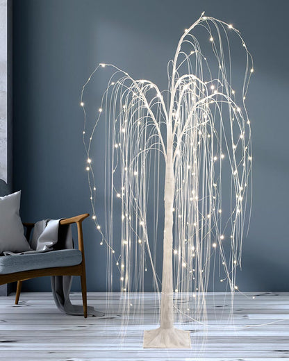 Shimmer Christmas LED Willow Tree 1.2m