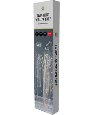 Shimmer Christmas LED Willow Tree 1.2m