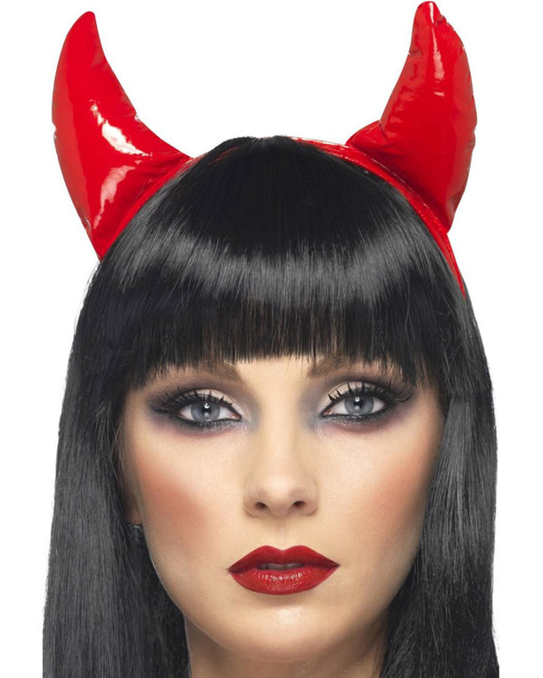 Shiny Devil Horns Headband