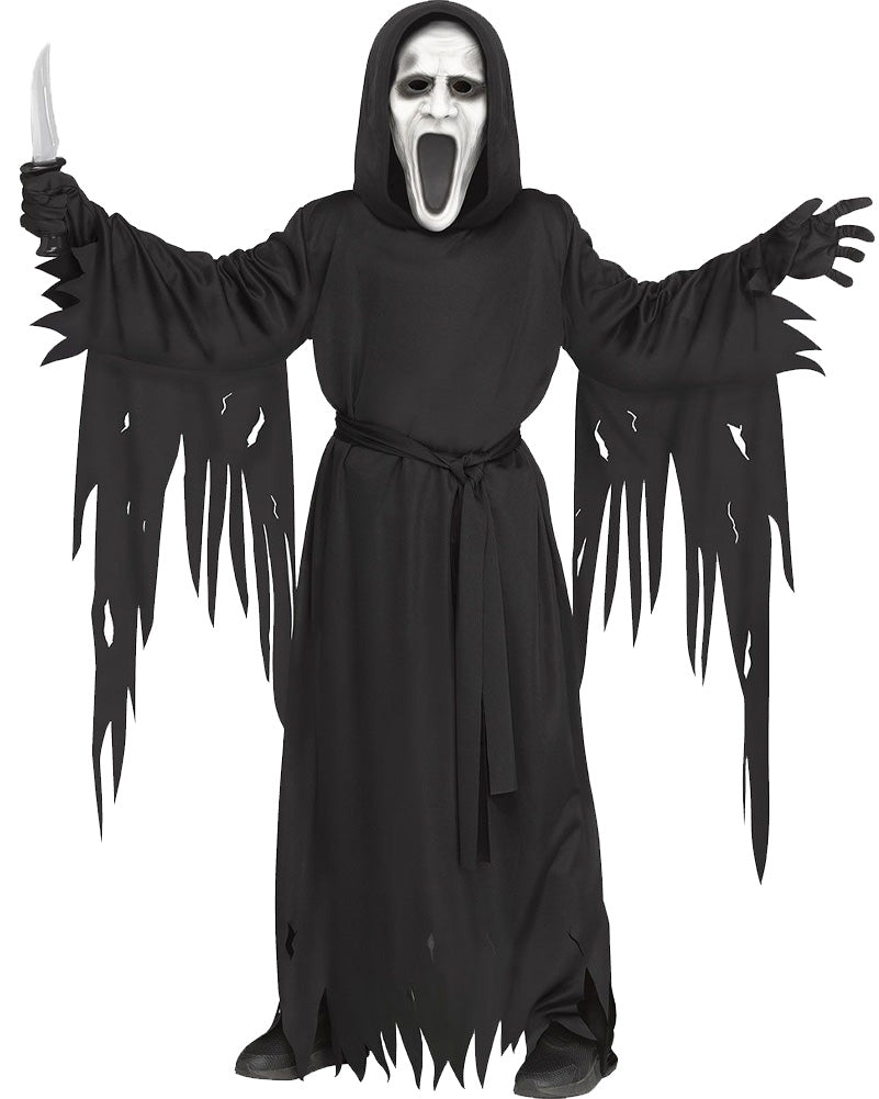 Silent Screamer Kids Costume
