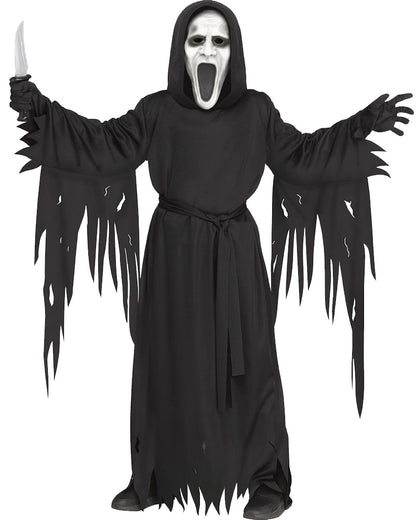 Silent Screamer Kids Costume