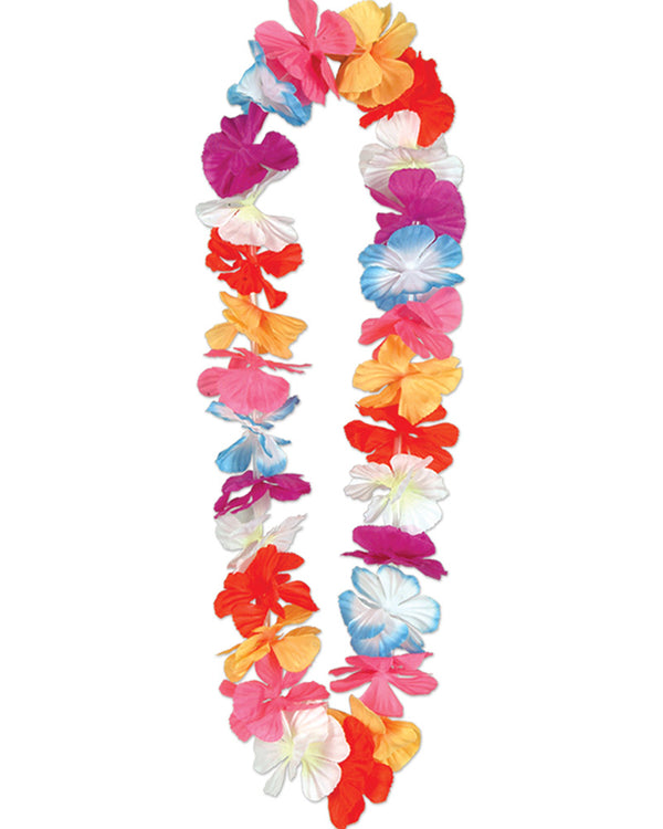 Silk N Petals Party Colour Lei Pack of 6