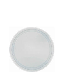 Silver 17cm Paper Plates Pack of 20