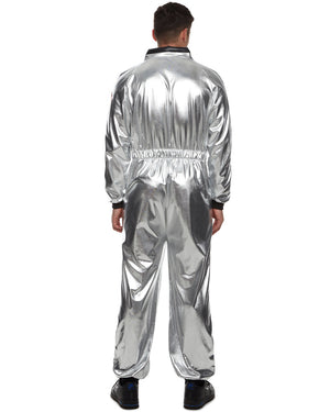 Silver Astronaut Suit Mens Costume