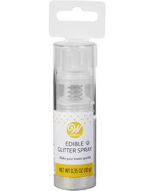 Silver Edible Glitter Spray