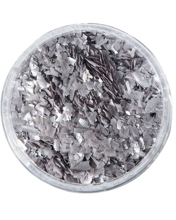 SPRINKS Silver Edible Glitter Flakes 25g