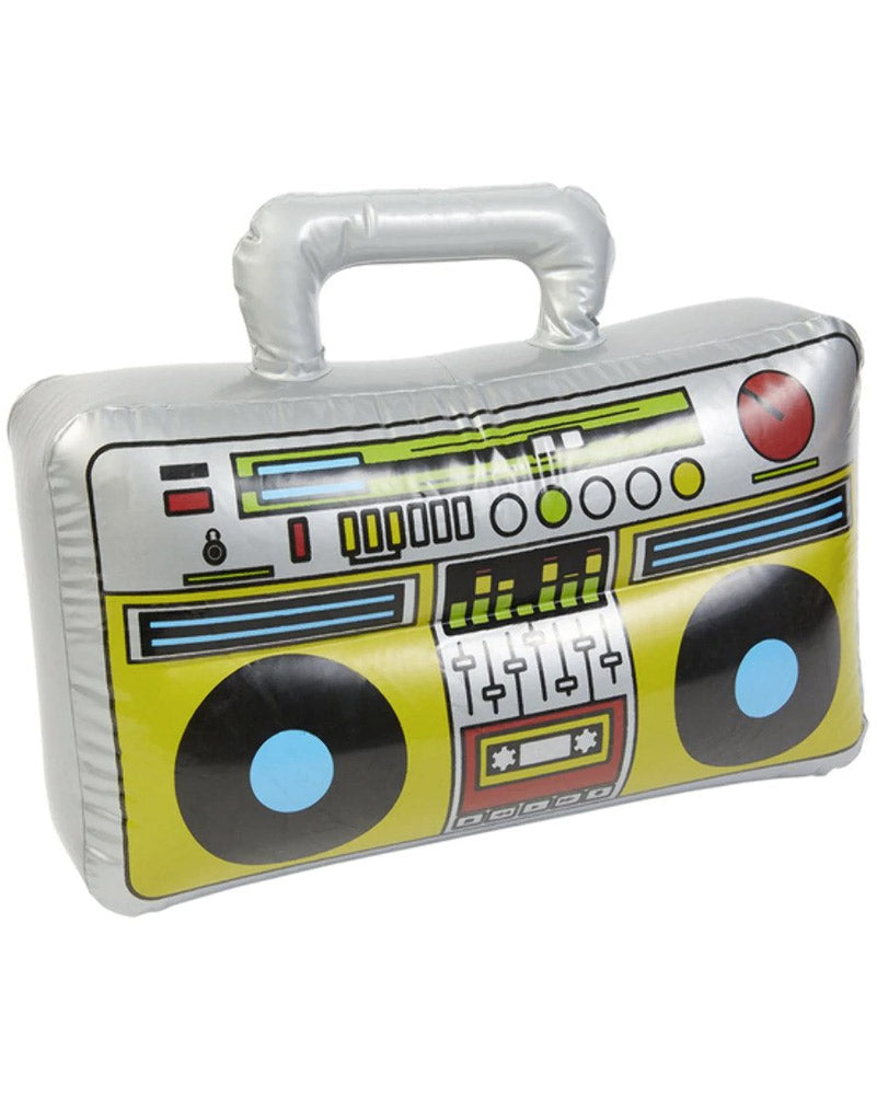 90s Silver Inflatable Boom Box