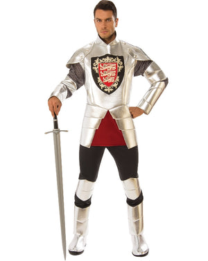 Silver Knight Mens Costume