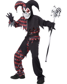 Sinister Jester Boys Halloween Costume