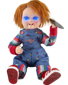Sitting Chucky Doll Halloween Animatronic