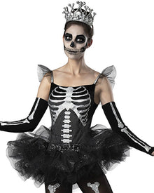 Skeleton Ballerina Womens Halloween Costume
