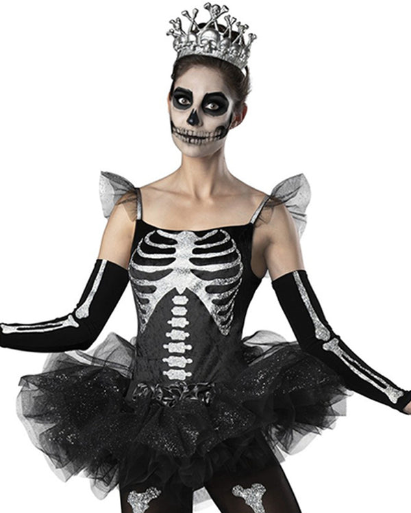 Skeleton Ballerina Womens Costume